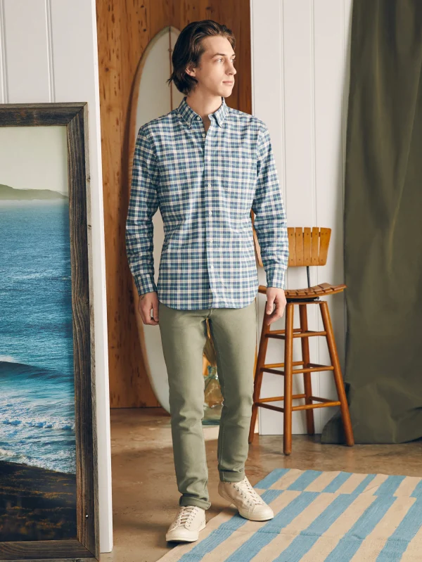 Supima Oxford Shirt - Woodhill Plaid