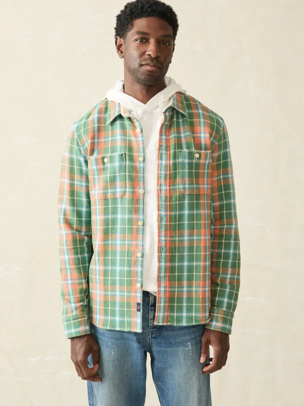 Surf Flannel - Forest Hollow Plaid