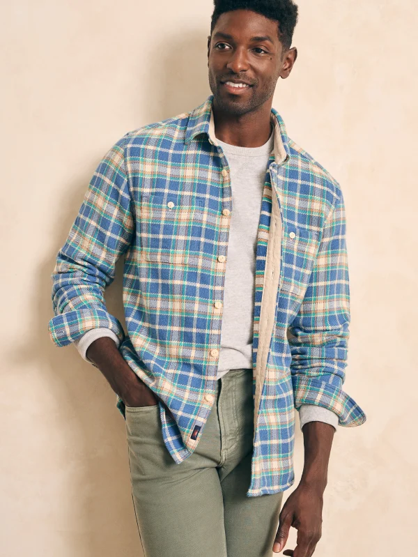 Surf Flannel - Landing Point Plaid