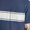 Surf Stripe Sunwashed Pocket Tee - Dune Navy