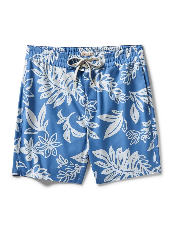 Surfrider Sunwashed Boardshort - Sky Floral