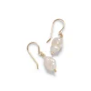 Swell Life Baroque Pearl Earrings - Pearl