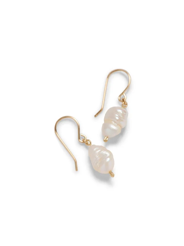 Swell Life Baroque Pearl Earrings - Pearl