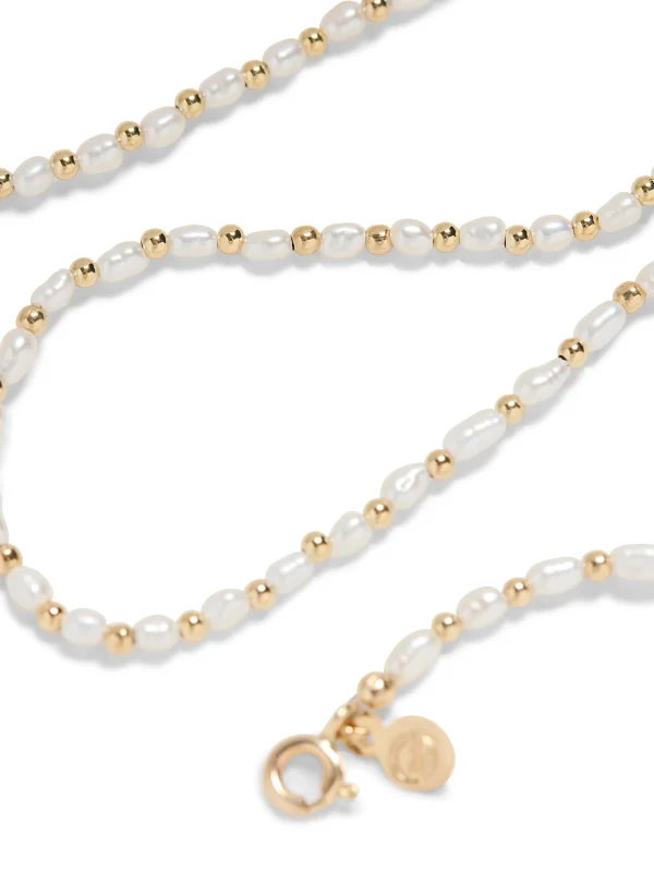 Swell Life Pearl Two Necklace - Pearl