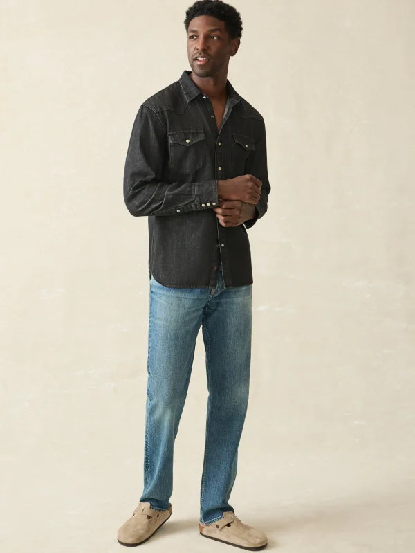 The Western Shirt - Black Sand Wash