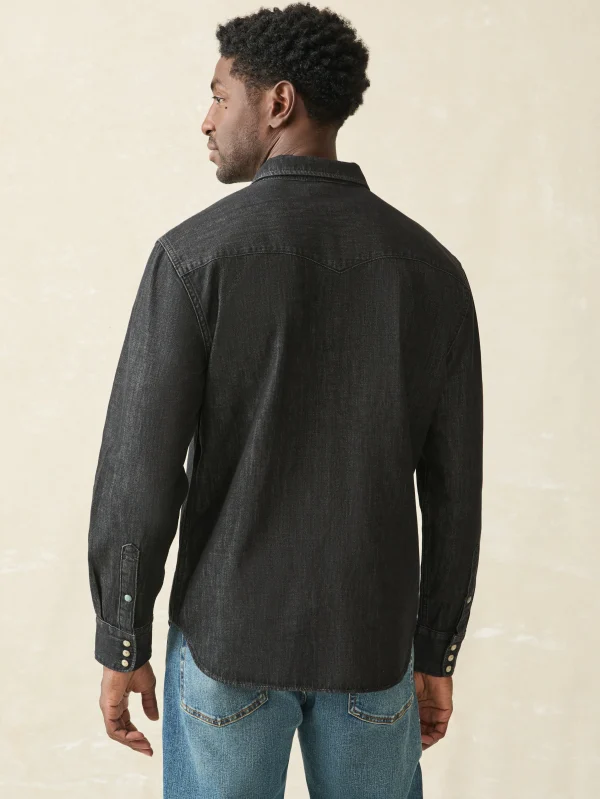 The Western Shirt - Black Sand Wash