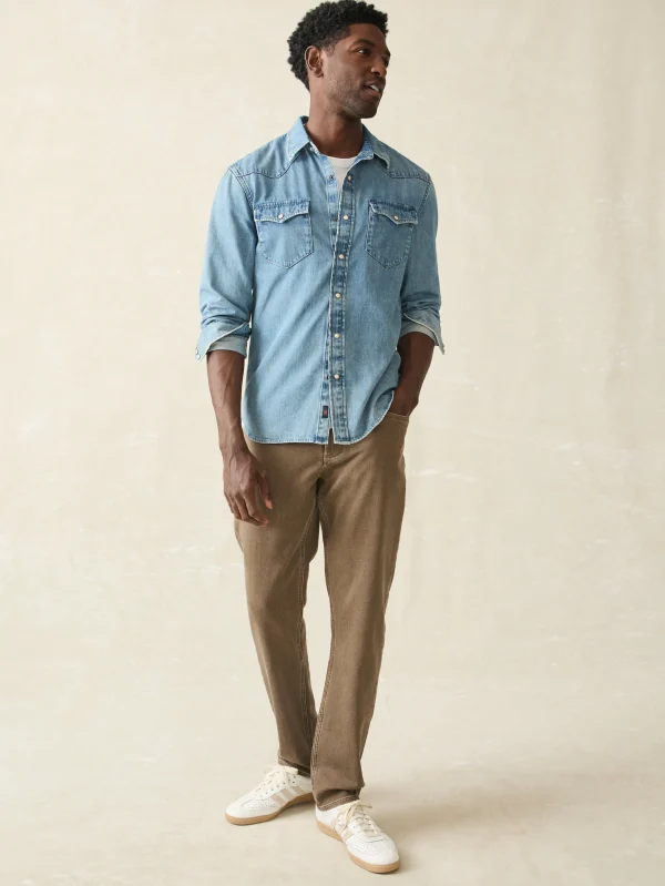 The Western Shirt - Faded Indigo