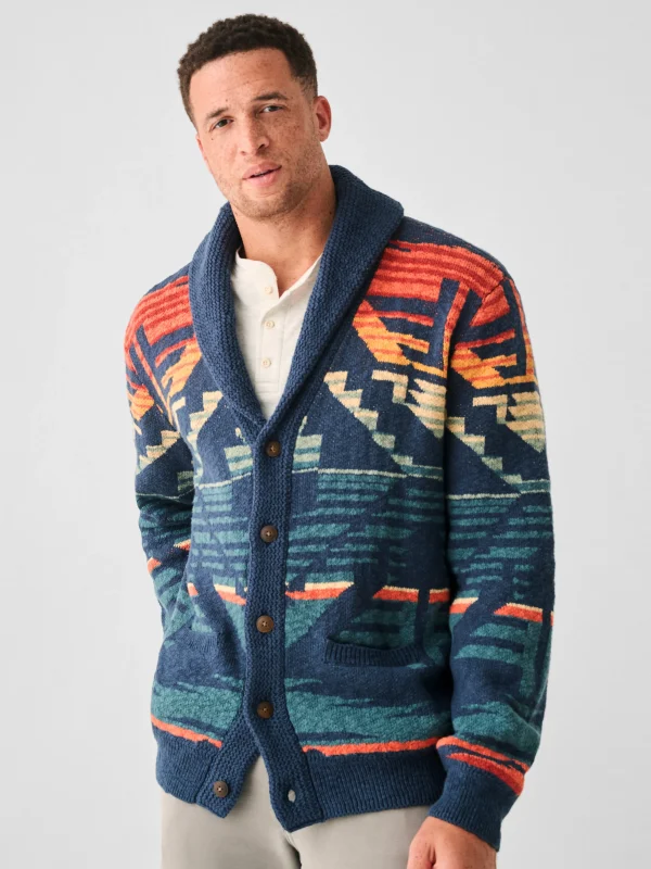 Thunder Voice Eagle Cardigan - Terranea