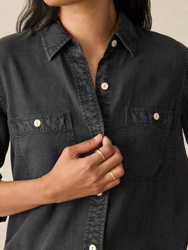 Tried & True Chambray Shirt - Durango Black