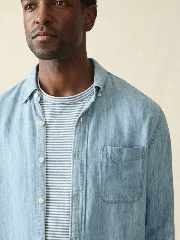 Tried & True Chambray Shirt (Tall) - Vintage Indigo