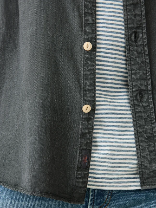 Tried & True Chambray Workshirt - Durango Black