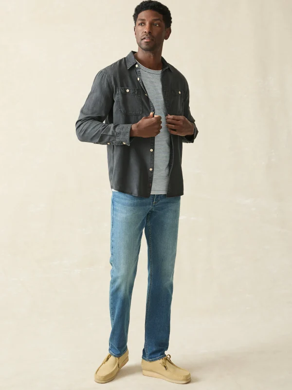 Tried & True Chambray Workshirt - Durango Black