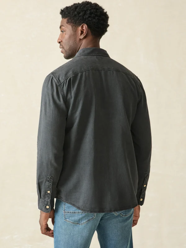 Tried & True Chambray Workshirt - Durango Black