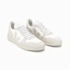 VEJA Women's V-10 - White Natural Pierre