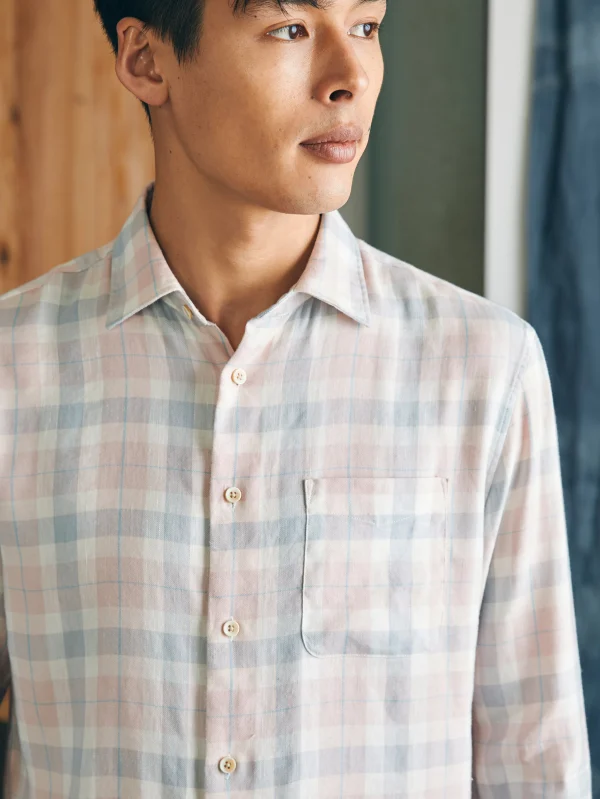 Weekend Blend Shirt - Mauve Field Plaid