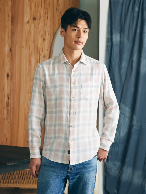 Weekend Blend Shirt - Mauve Field Plaid