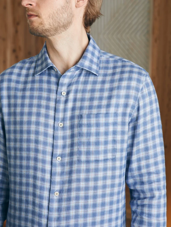 Weekend Blend Shirt - Rockville Blue Plaid