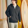 Whitewater Full Zip Hoodie (Tall) - Washed Black