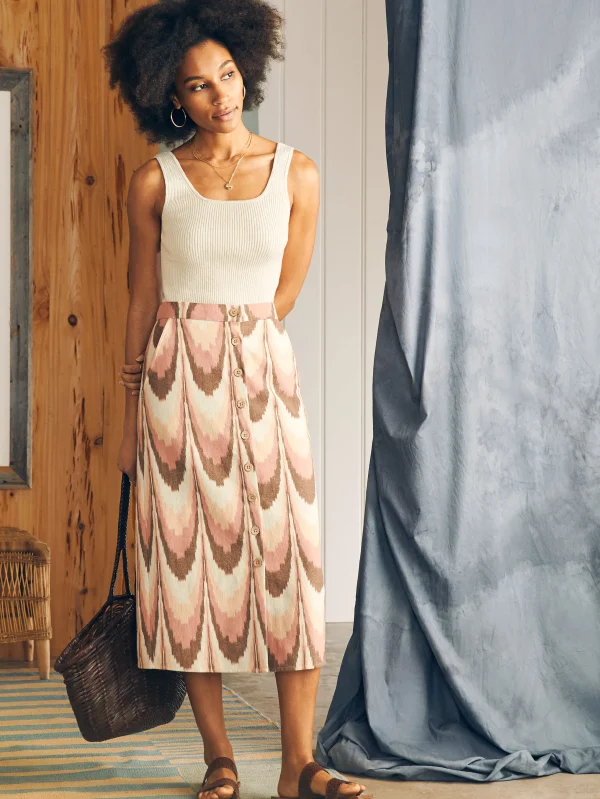 Whitley Skirt - Desert Ikat