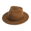 Yellow 108 Eastwood Hat - Caramel