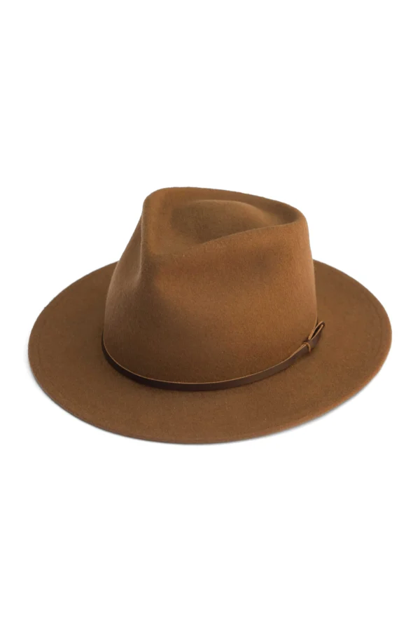 Yellow 108 Eastwood Hat - Caramel