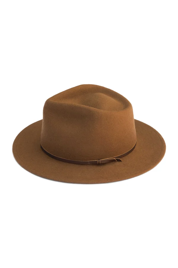 Yellow 108 Eastwood Hat - Caramel