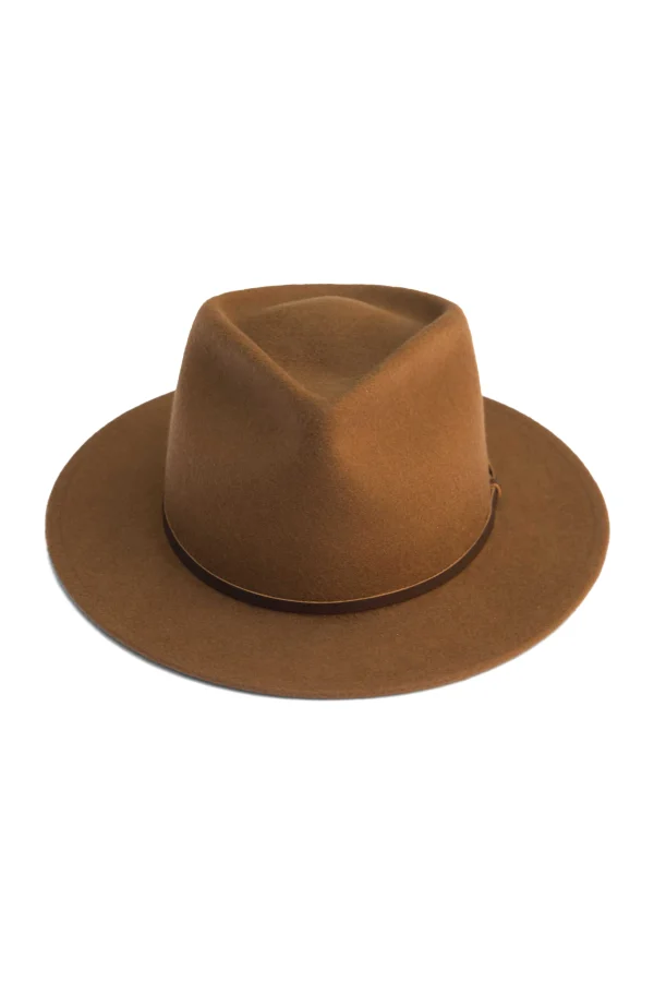 Yellow 108 Eastwood Hat - Caramel