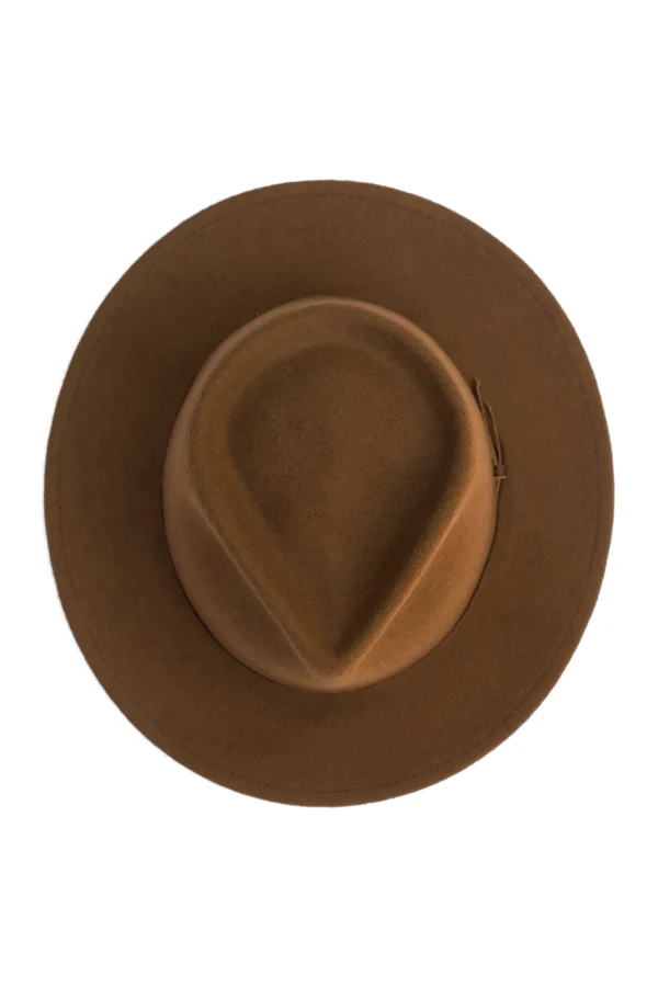 Yellow 108 Eastwood Hat - Caramel