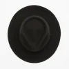 Yellow 108 Eastwood Hat - Dark Brown