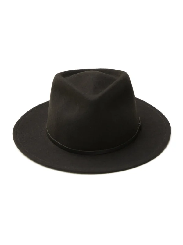 Yellow 108 Eastwood Hat - Dark Brown